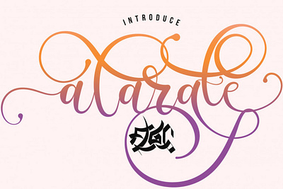 Alarate Free Script Font design font font design free font freebie freebies type typedesign typeface typography
