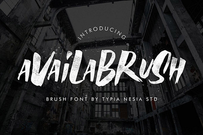 Availa - Free Brush Font branding design font font awesome font design free free font free fonts freebies typeface typography