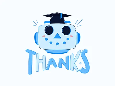 Monitorsky thank you screen illustration app custom design flat interaction ui ux vector web design website