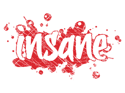 Insane Logo against the grain colorful design design a day design art edgy graphic design grunge grungy illustration insane logo design punk punk culture punk design punk rock texture type typography vector