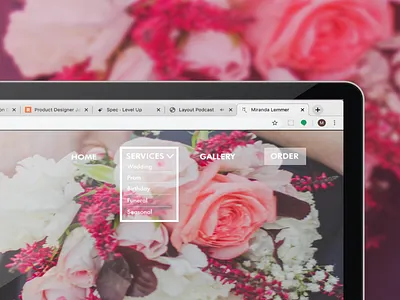 Daily UI #027 - Dropdown Menu daily ui design ui ux web design