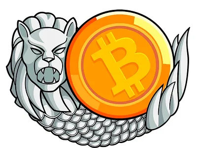 Singapore Bitcoin-only Meetup bitcoin icon logo singapore vector