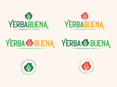 Yerbabuena branding colorfull design guadalajara home homemade logo mexican food mexico mexico city peppermint restaurant traditional