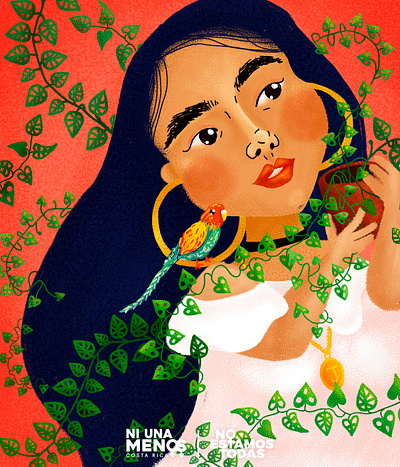 jessica colourful digital illustration illustration photoshop wacom woman