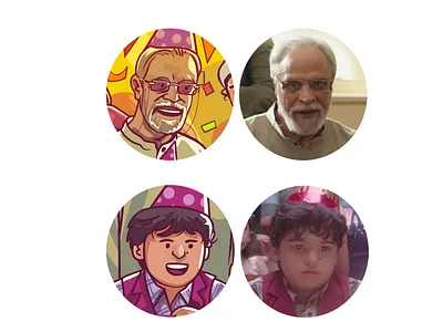 swiggy ad illustration 4 ad character food india promotion swiggy
