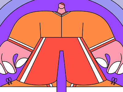 Standing man illustration man standing
