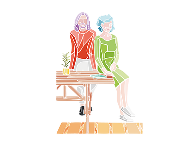 estudio cuatro cuatros adobe illustrator character illustration digital illustration flat illustration furniture design illustration poster design