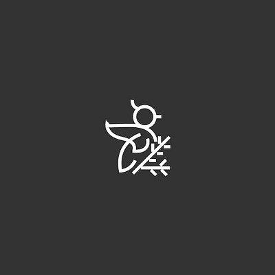 Bird Logo Mark Design abstract animal bird brand elegant identity lines logo mark royal simple symbol symbols