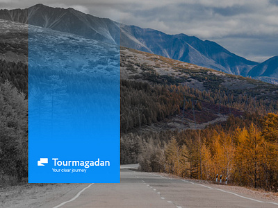 Tour Magadan logotype #2 identity logodesign logotype train