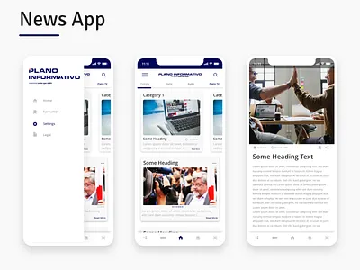 New App app design ui