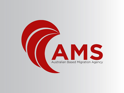 AMS adobe adobe illustrator concept creative design eagle eagle logo graphic graphicdesign illustrator logo logo design logo designer logodesign logos logotype red redesign rgb vector