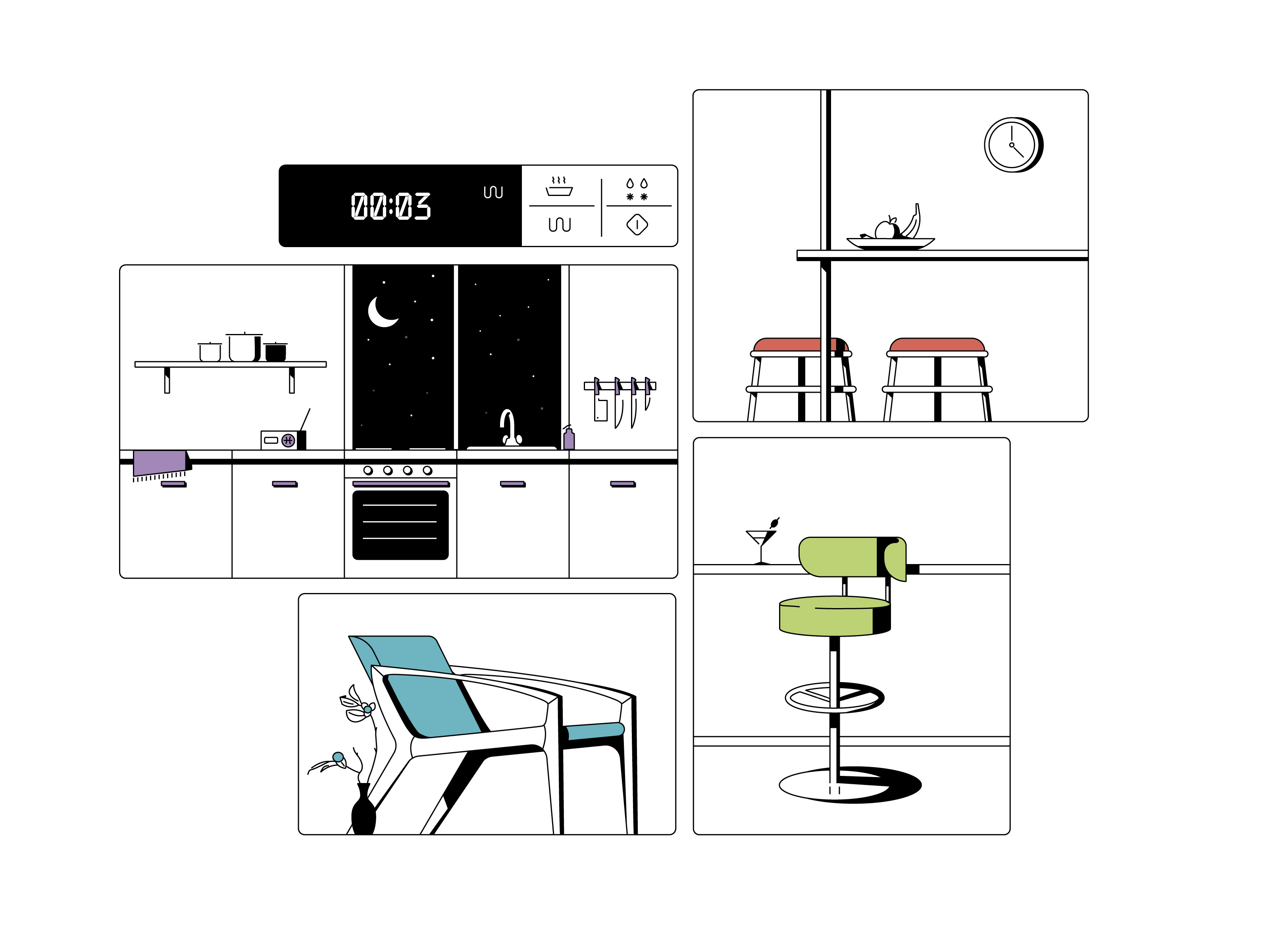 Example of kitchen