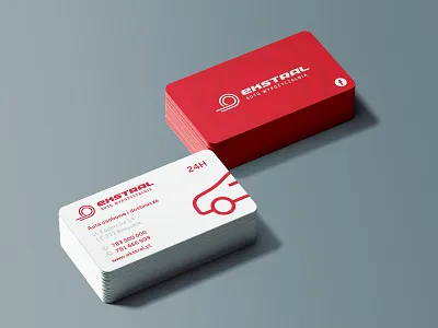 Ekstral Car Rent auto businesscard car rent