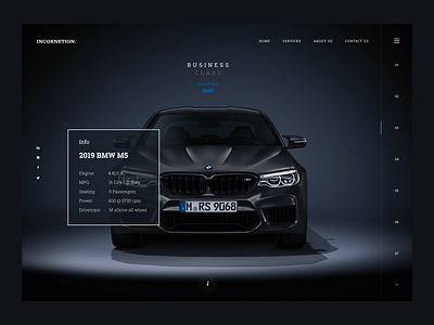 Rent a car bussines design designs landing landing page minimal site ui ux web webdesign website