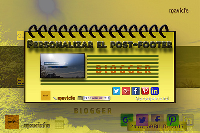 Blogger Post Footer article blog blog design blogger color composition css design footer gadget graphic design html illustration infographic mavicfe photoshop post footer prodpersonal web design yellow