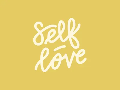 “Self-Love” Lettered artwork design lettering lettering design letters love lovely supply co motivational self self love shaw dansby stationery stationery design werelovely