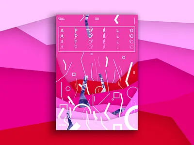 Digital Pink Poster#324