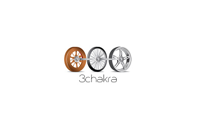 3 Chakra Vector Illustration Logo Design branding design art designer dribbble best shot graphic design graphics icon illustration illustrator logo logo design photoshop typography vector wheels