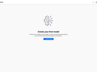 Empty screen scenario ai artificial intelligence empty screen machine learning nuxeo product design ui ux webapp