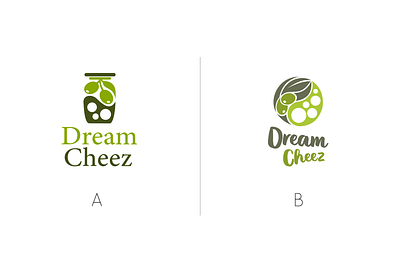 LOGO DESIGN : Dream Cheez design flat flat design graphic design icon illustration logo logo design typography vector