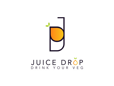 Juice Drop logo design branding creative design flat design flatlogo graphicdesign juice letters logo logodesign logoinspirations logoinspire logotype typography vector vectorart