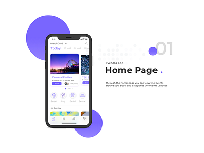 Eventos design app event app mobile app ui ux