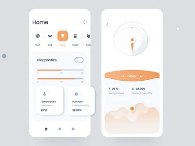 Smart Home Concept 🏠 concept design home mobile ui ux