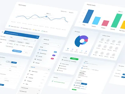Telescope App Dashboard Elements 2020 clean daily dashboad dashboard ui design minimal minimalist ui ui ux ux