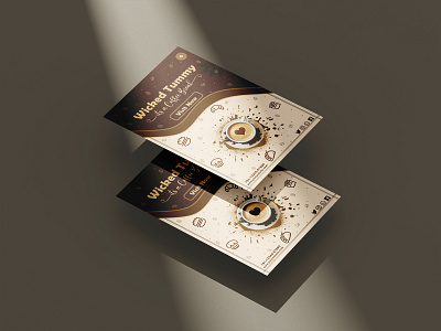 CAFE FLYER adobe photoshop brushes design designing flyers graphic design logo post