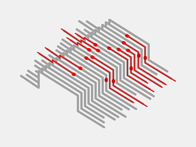 Lattice data grid lattice lineart storage tech