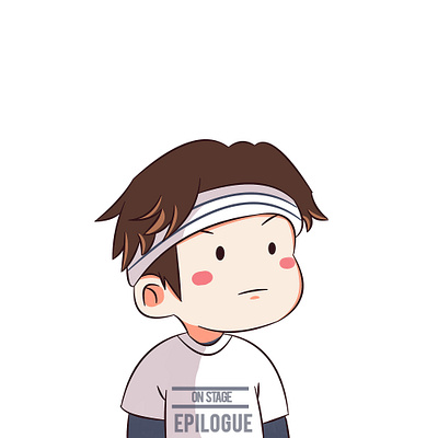 Fanart of Taehyung art bts chibi design digitalart fanart illustration kpop taehyung