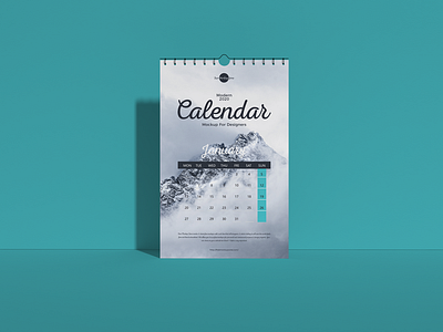 Free Modern 2020 Wall Calendar Mockup For Designers 2020 2020 calendar branding calendar 2020 calendar mockup download free free mockup freebie identity mock up mockup mockup free mockup psd mockups print psd stationery template