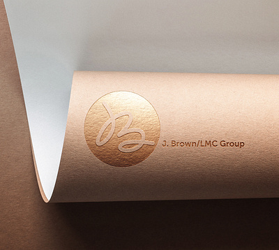 Embossed logo for local marketing group design emboss graphic design logo paper simple simple logo