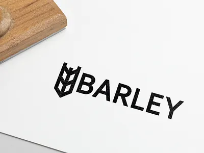 Logo Brewery barley beer brewery logo creative creativity design designer logo logo design logodesigner modern typography
