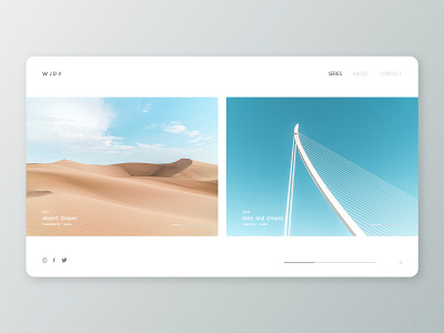 WJDV photographer portfolio webdesign design graphic design graphicdesign ui ui ux uidesign uiux uxdesign web webdesign