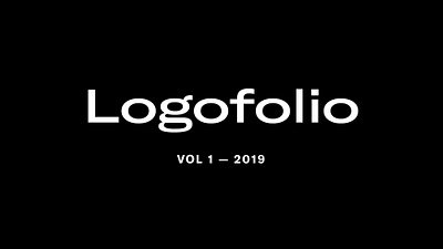 Logofolio Vol 1 branding custom design graphic design icon logo logomarks vector