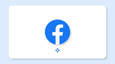 Facebook loading animation app branding design icon illustration logo ui ux web