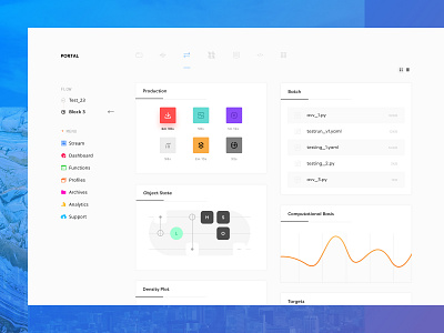 Project Dashboard 9/10 app clean dashboard light minimal sketch ui ux web