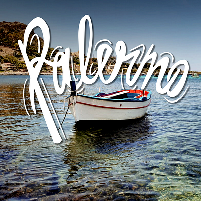 Palermo Lettering design graphic design italia italy letter lettering letters sicilia sicily travel