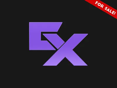 Logo QX (for sale) for sale logo sale sales