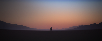 Mandalorian Redraw Wallpaper gradient landscape mandalorian mountains star wars