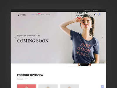 Landing Page apparel branding clean clean ui creative design ecommerce design ecommerce shop homepage landingpage logo minimal modern redesign simple ui ux webdesign website website design