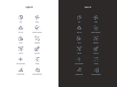 Icon group 2 design glyph gradient icon icon set ui ux web