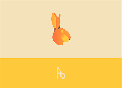 High Tail Designs - Logo backpacker backpacking camp camping design hare illustration illustrator logo rabbit rabbit logo