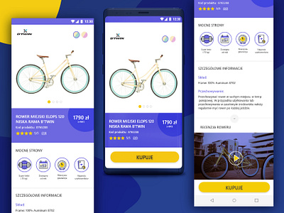 Bike shop app design mobile app mobile design ui ux ux design