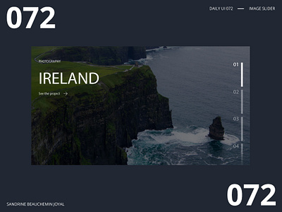 Daily UI 072 - Image Slider daily ui daily ui 072 daily ui challenge dailyui design image slider ui
