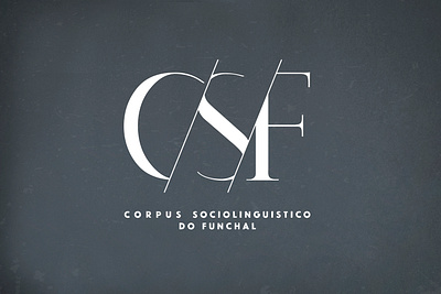 CSF Logo design linguistics logo