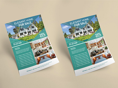 Real estate Flyer brandidentity branding businesscard corporate design design flyer flyerdesign graphic logo print