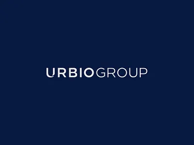 Urbio Group Logo brand branding design identity illustrator logo mark minimal type typography