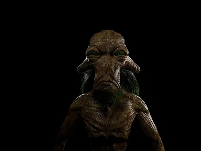 alien subject area 51 cinema4d design illustration render zbrush